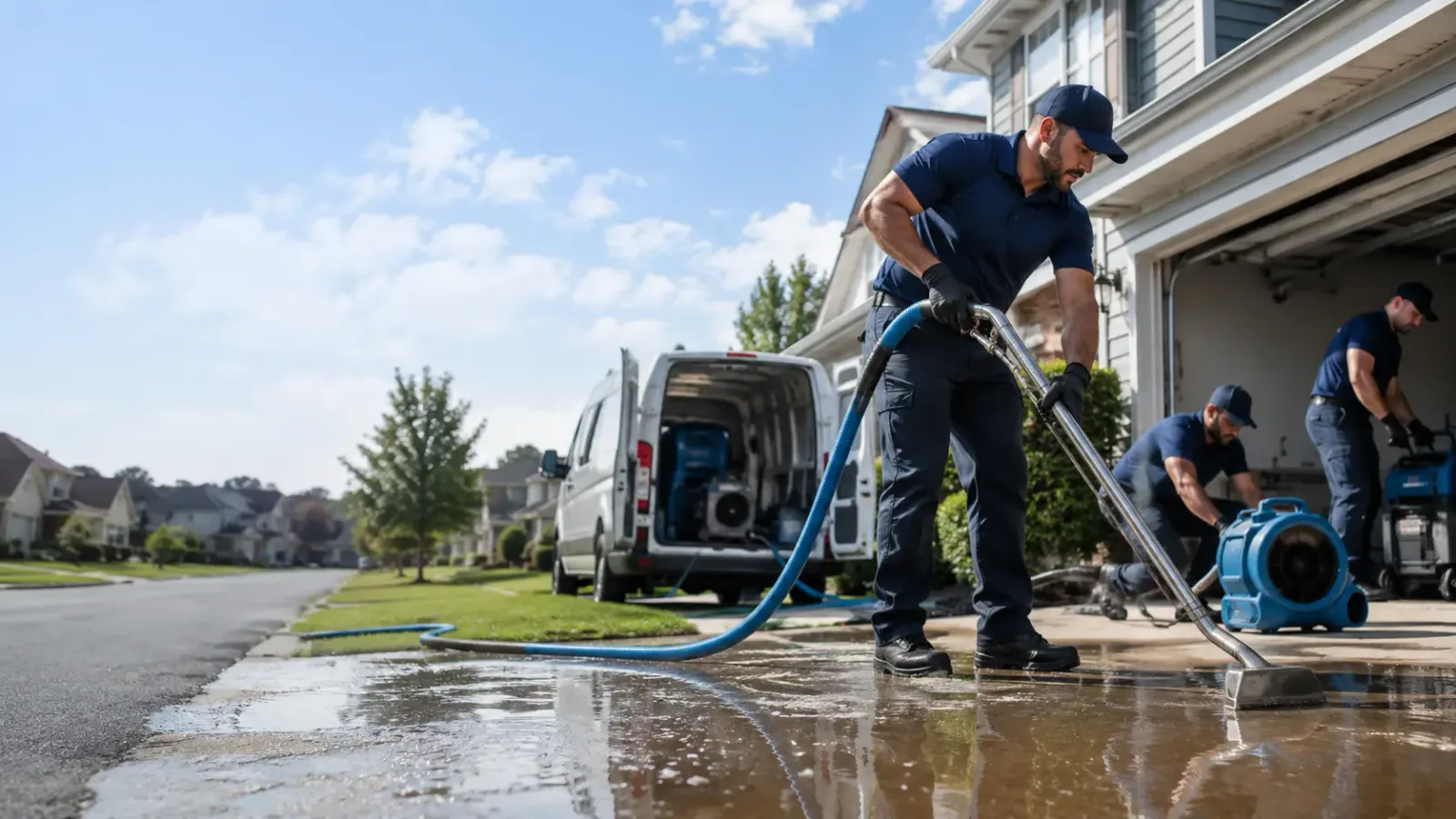 Flood Damage Restoration in South San Francisco, CA